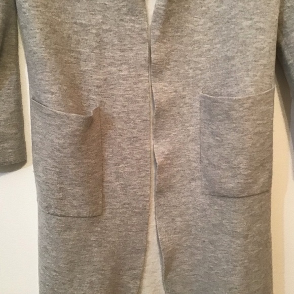 Aritzia Babaton Lance Cardigan Heathered Grey Espace - Picture 6 of 8